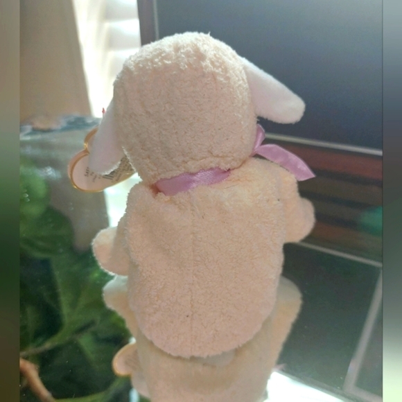 TY Beanie Babies “Fleecie" Retired- Vintage- Lamb Stuffed Animal - Picture 2 of 10